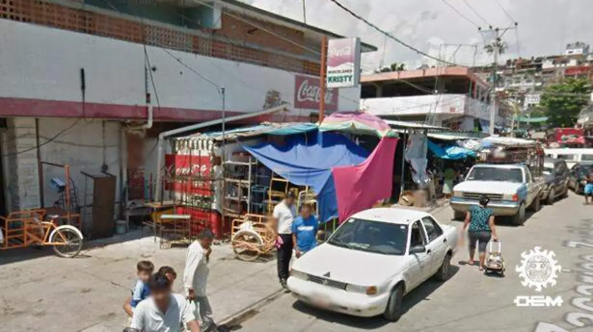 Acapulco- locatarios de mercado morelos de google street view